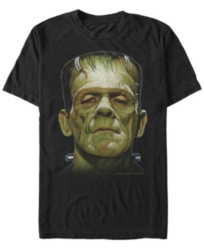 Fifth Sun Universal Monsters Big Frank Men's Short Sleeve T-shirt In Black