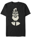 Fifth Sun Disney Pixar Men's Coco Ernesto Big Face Short Sleeve T-shirt In Black