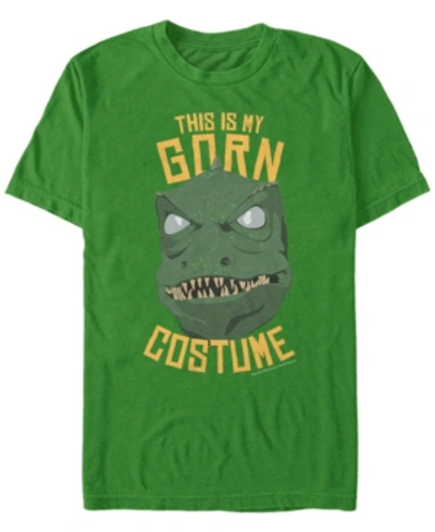 Fifth Sun Star Trek Men's Gorn Halloween Costume Short Sleeve T-shirt In Green