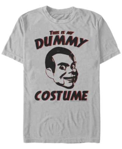 Fifth Sun Goosebumps Classic My Dummy Costume Men's Short Sleeve T-shirt In Silver