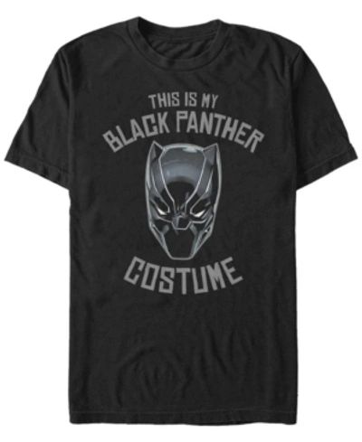 Fifth Sun Marvel Men's Black Panther Halloween Costume Short Sleeve T-shirt