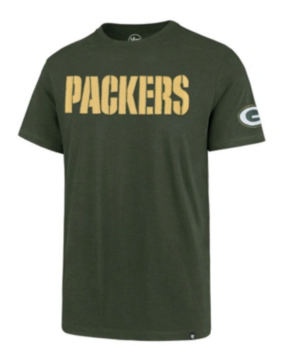 47 Brand Men's Green Bay Packers Fieldhouse Wordmark T-shirt