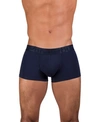 Rounderbum Basic Padded Boxer Trunk In Navy
