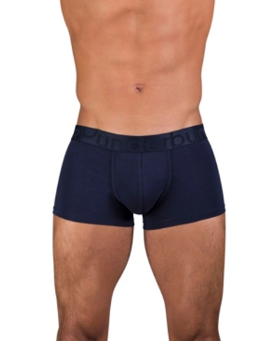 Rounderbum Basic Padded Boxer Trunk In Navy