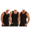 INSTASLIM INSTA SLIM MEN'S 3 PACK COMPRESSION MUSCLE TANK T-SHIRTS