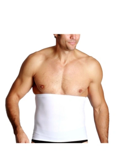 Instaslim Insta Slim Men's Compression Slimming And Support Band In White