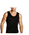 Instaslim Men's Big & Tall Insta Slim Compression Muscle Tank Top In Black