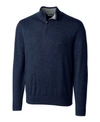 Cutter & Buck Cutter And Buck Men's Big And Tall Lakemont Half Zip Sweater In Navy