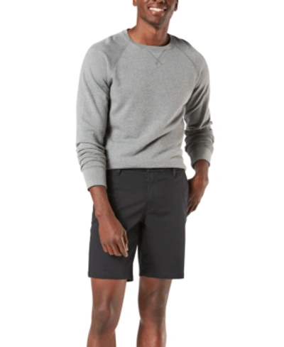 Dockers Men's Ultimate Supreme Flex Stretch Solid 9" Shorts In Black