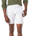 Dockers Men's Ultimate Supreme Flex Stretch Solid 9" Shorts In Paper White