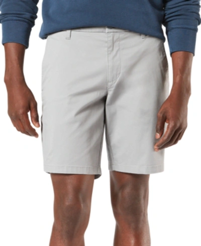 Dockers Men's Big & Tall Ultimate Supreme Flex Stretch Solid 9" Shorts In Foil