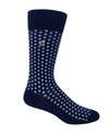 LOVE SOCK COMPANY ORGANIC COTTON MEN'S DRESS SOCKS - SQUARES