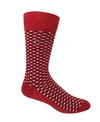 LOVE SOCK COMPANY ORGANIC COTTON MEN'S DRESS SOCKS - SQUARES