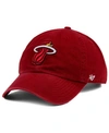 47 BRAND MIAMI HEAT CLEAN UP STRAPBACK CAP