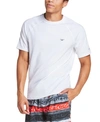 Speedo Mens Quick Dry Upf 50 Rash Guard Marina Sport Vaporplus 9 Swim Trunks In White