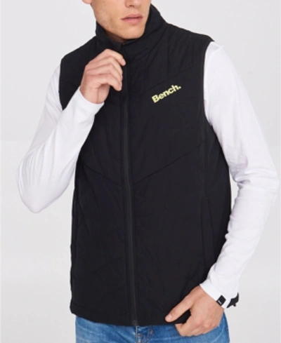 Bench Urbanwear Ross Sleeveless Vest In Black