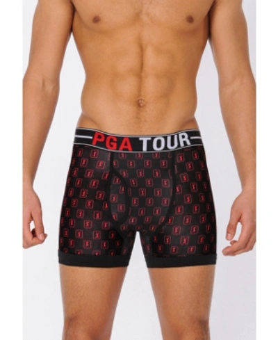 Pga Tour Performance Boxer Brief In Black