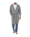 IZOD MEN'S HOODED FRENCH TERRY KNIT ROBE