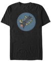 Fifth Sun Men's Steven Universe Cool Dad Guitar Short Sleeve T- Shirt In Black