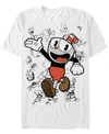 Fifth Sun Men's Character Sketches Short Sleeve T- Shirt In White