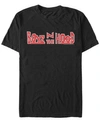 FIFTH SUN BOYS N THE HOOD MEN'S RED MOVIE LOGO WHITE OUTLINE SHORT SLEEVE T- SHIRT