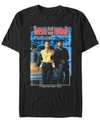 FIFTH SUN BOYS N THE HOOD MEN'S DOUGHBOY AND TRE ONCE UPON A TIME PORTRAIT SHORT SLEEVE T- SHIRT