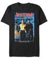 Fifth Sun Boys N The Hood Men's Doughboy And Tre Once Upon A Time Portrait Short Sleeve T- Shirt In Black