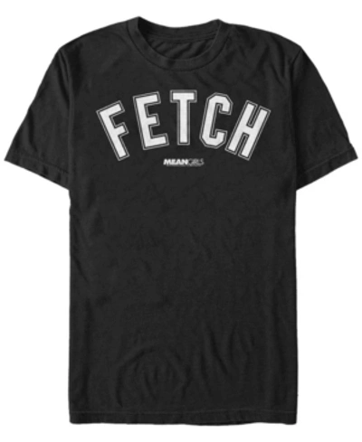 Fifth Sun Men's Collegiate Print Fetch Short Sleeve T- Shirt In Black