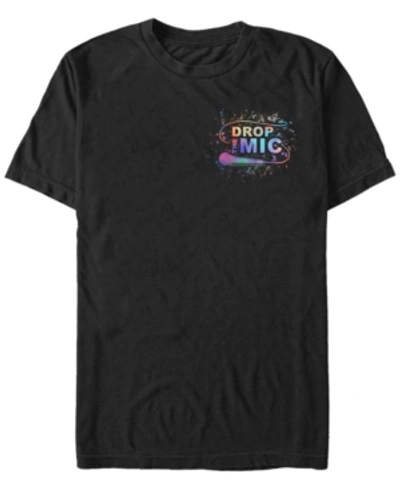 Fifth Sun With James Corden Drop The Mic Short Sleeve T- Shirt In Black