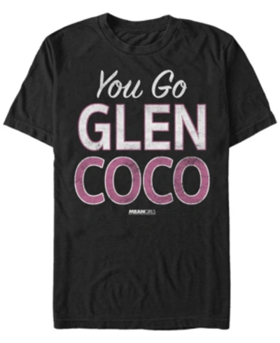 Fifth Sun Men's Distressed You Go Glen Coco Short Sleeve T- Shirt In Black