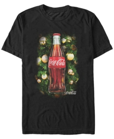 Fifth Sun Men's Christmas Bottle Short Sleeve T- Shirt In Black