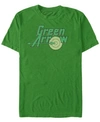 Fifth Sun Dc Men's Green Arrow Target Logo Short Sleeve T-shirt In Kelly