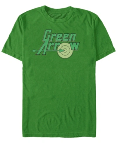 Fifth Sun Dc Men's Green Arrow Target Logo Short Sleeve T-shirt