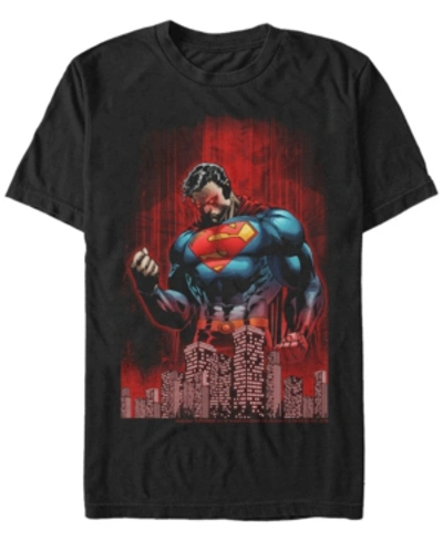 Fifth Sun Dc Men's Superman Return Of Krypton Short Sleeve T-shirt In Black