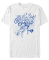 FIFTH SUN DC MEN'S SUPERMAN BREAKING CHAINS SHORT SLEEVE T-SHIRT
