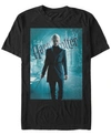 Fifth Sun Harry Potter Men's Half-blood Prince Draco Malfoy Poster Short Sleeve T-shirt In Black