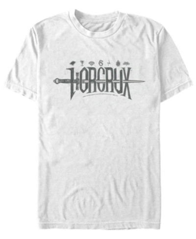 Fifth Sun Men's Seven Horcrux Short Sleeve Crew T-shirt In White