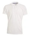 Galaxy By Harvic Men's Tagless Dry-fit Moisture-wicking Polo Shirt In White