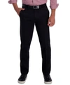 Haggar Men's Premium Comfort Classic-fit Stretch Dress Pants In Black