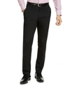 ALFANI MEN'S SLIM-FIT STRETCH SOLID SUIT PANTS, CREATED FOR MACY'S