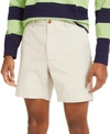 Club Room Men's Regular-fit 7" 4-way Stretch Shorts, Created For Macy's In Stone Wall
