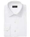 Alfani Men's Slim Fit 2-way Stretch Performance Solid Dress Shirt, Created For Macy's In White