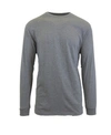 GALAXY BY HARVIC MEN'S EGYPTIAN COTTON-BLEND LONG SLEEVE CREW NECK TEE