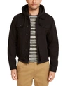 Sun + Stone Men's Dillon Trucker Jacket, Created For Macy's In Coal Wash