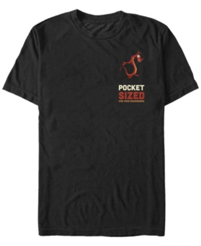 Fifth Sun Men's Pocket Sized Mushu Short Sleeve Crew T-shirt In Black