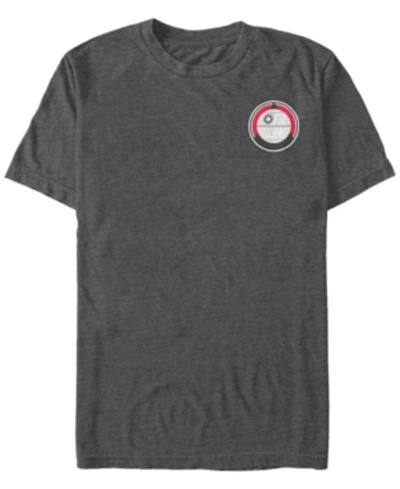 Fifth Sun Star Wars Men's Death Star Badge Short Sleeve T-shirt In Charcoal H