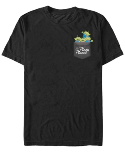 Fifth Sun Men's Alien Pocket Short Sleeve Crew T-shirt In Black