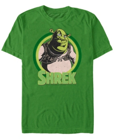 Fifth Sun Shrek Men's Target Portrait Short Sleeve T-shirt In Green