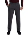 HAGGAR ACTIVE SERIES STRAIGHT FIT FLAT FRONT COMFORT PANT