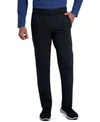HAGGAR ACTIVE SERIES STRAIGHT FIT FLAT FRONT COMFORT PANT